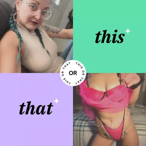 Innocent in public, but a little devilish 😈 behind closed doors