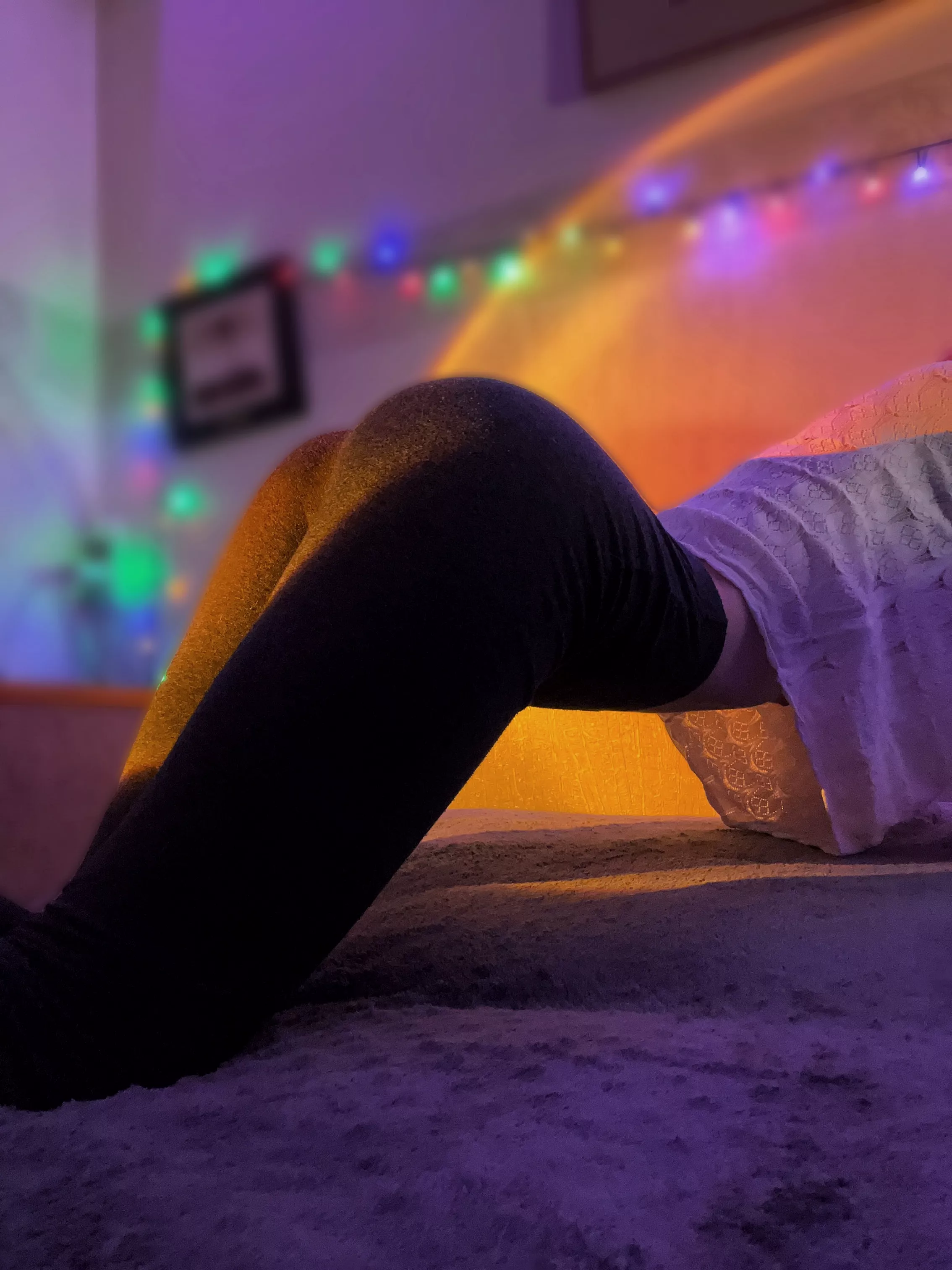 It's not much of a workout. It's more like posing my ass