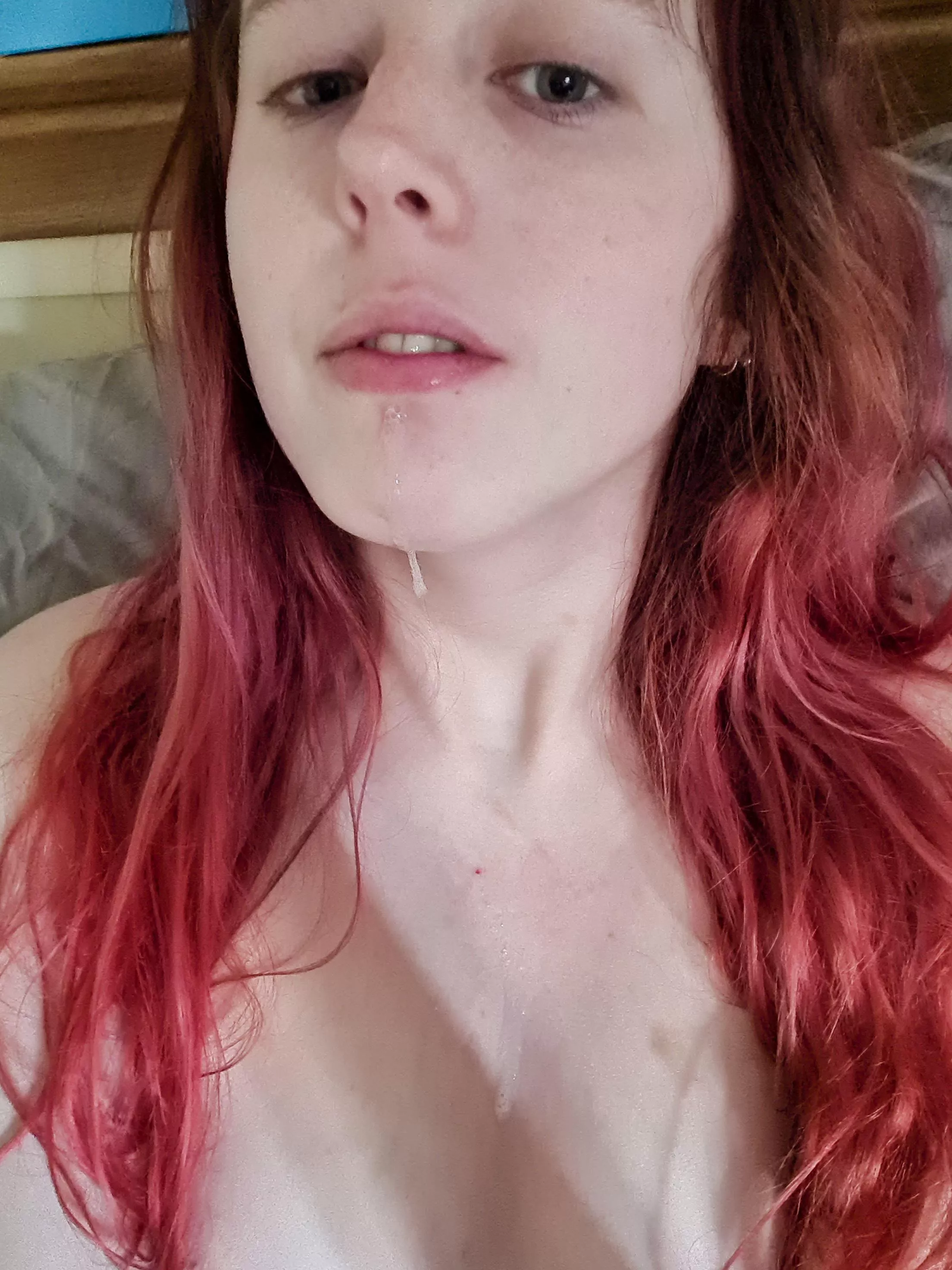 It's thirsty Thursday, open wide pets, mommy's here to quench your thirst