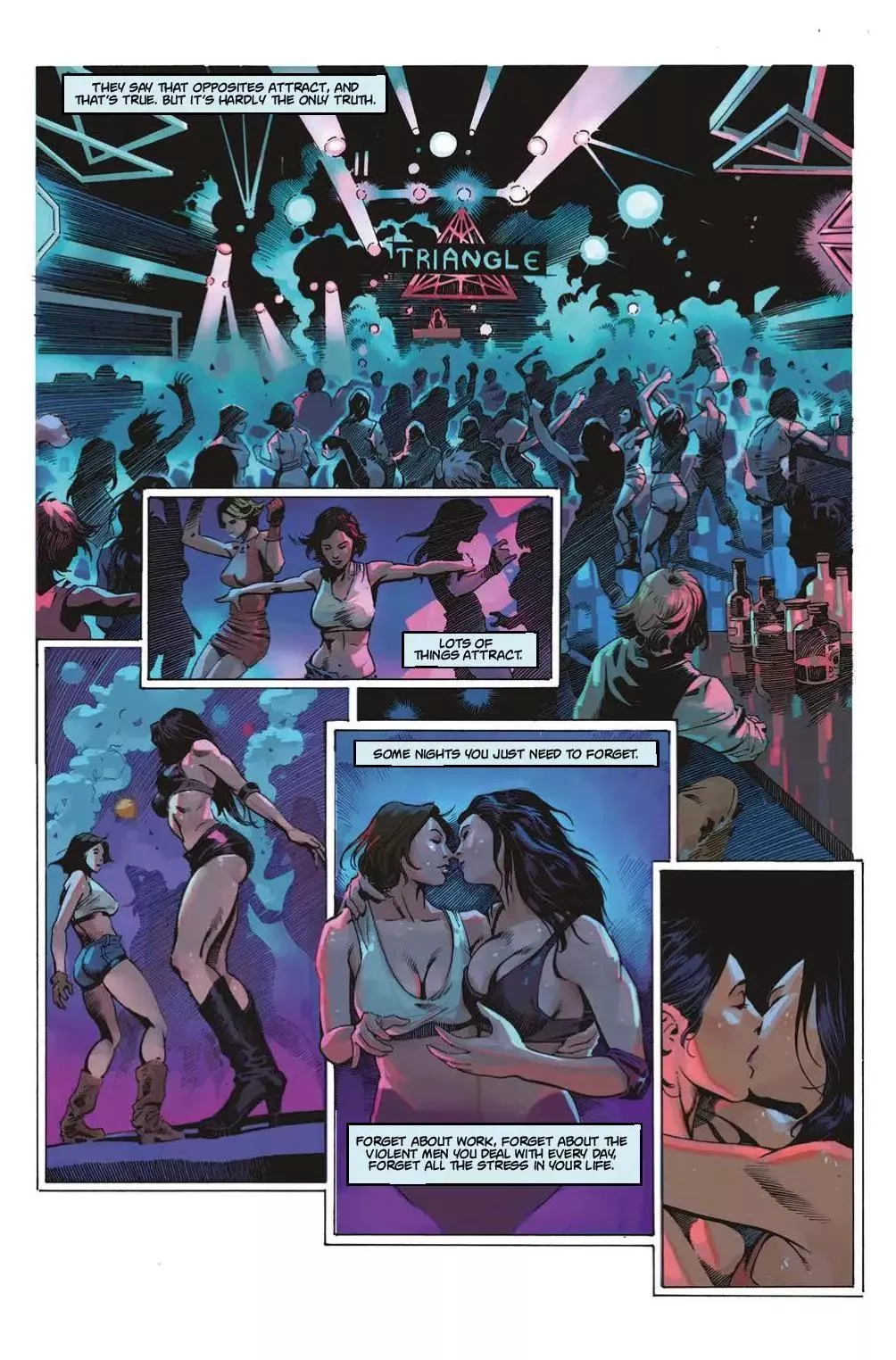 Joanna infiltrates a LGBT club [Gun Honey #2]