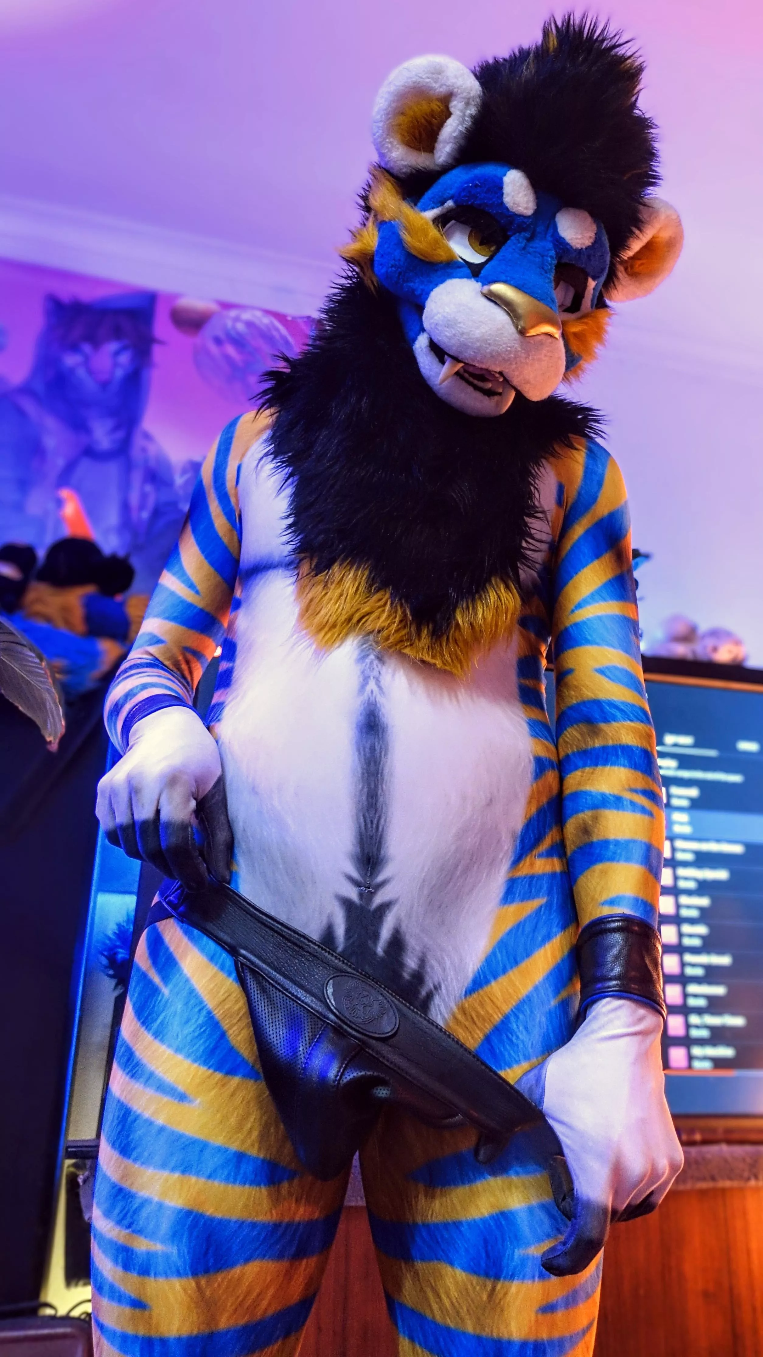 Just a little bit of leather~