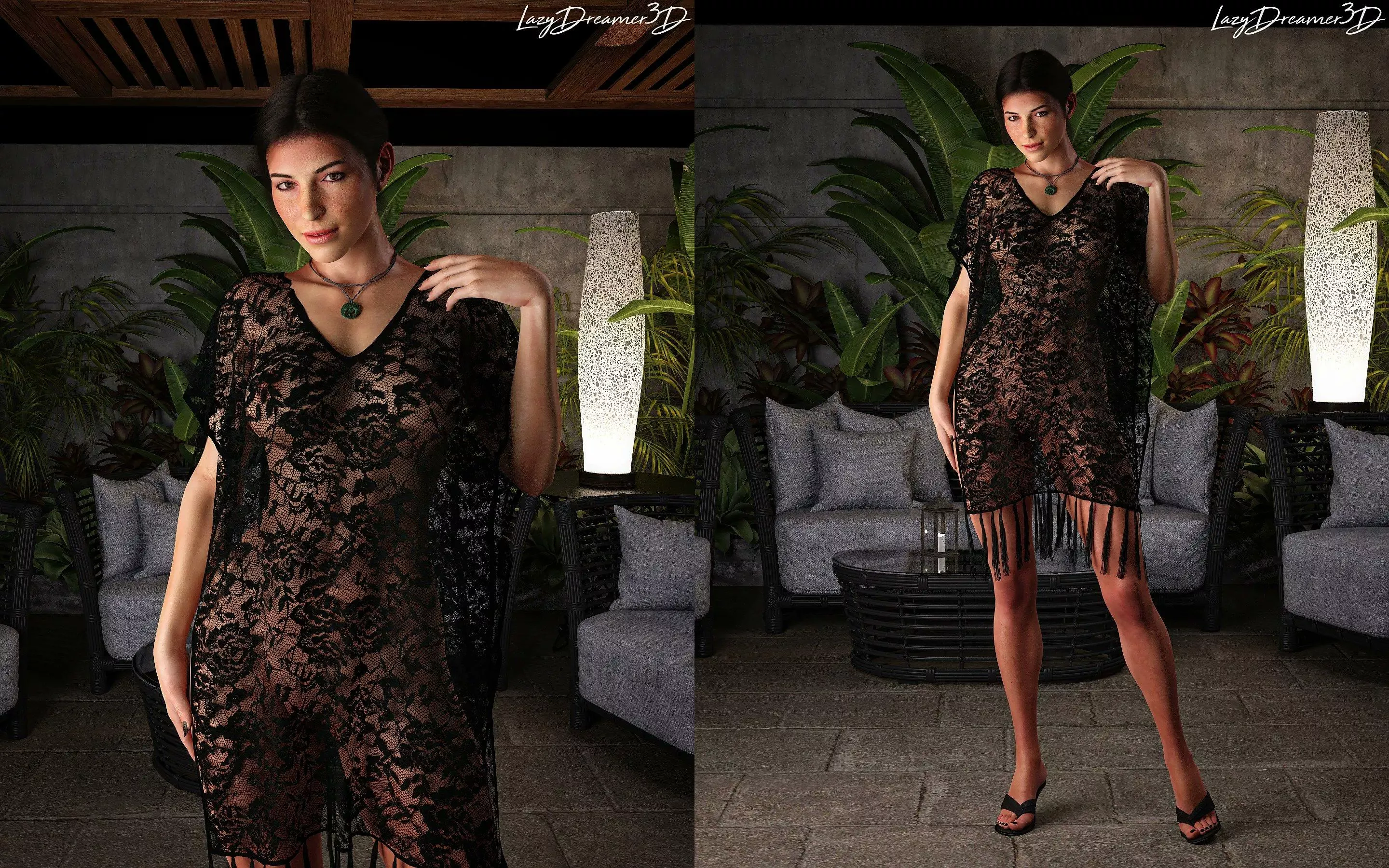 Lara's new outfit (LazyDreamer3D)