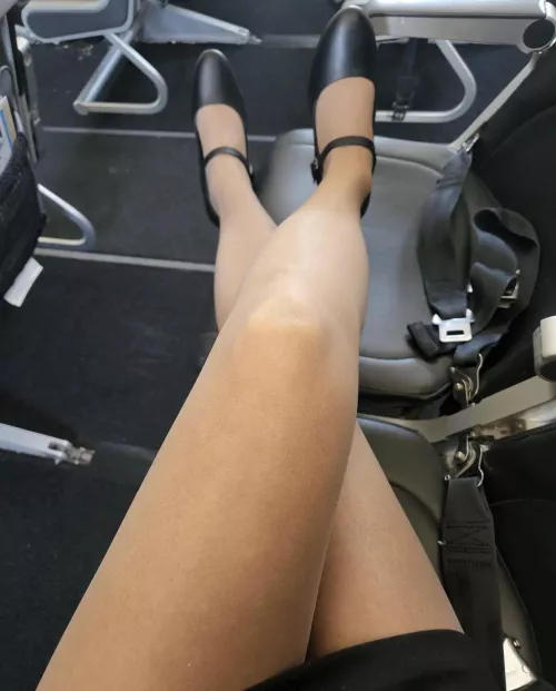 Legs selfie