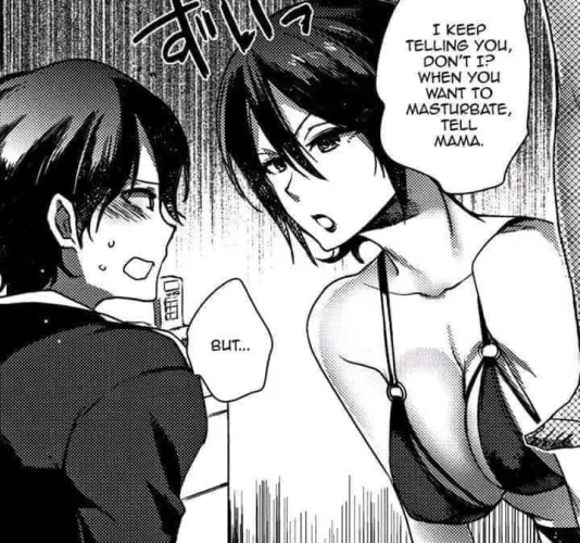 LF mono source: mother, son, masterbation, caught