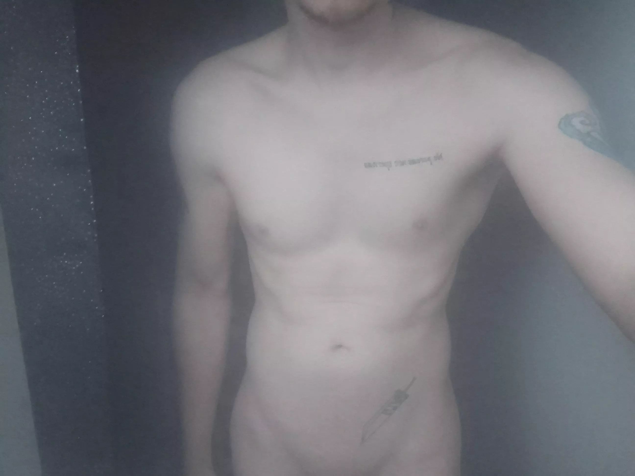 (M) Just showing off the progress! In shower..