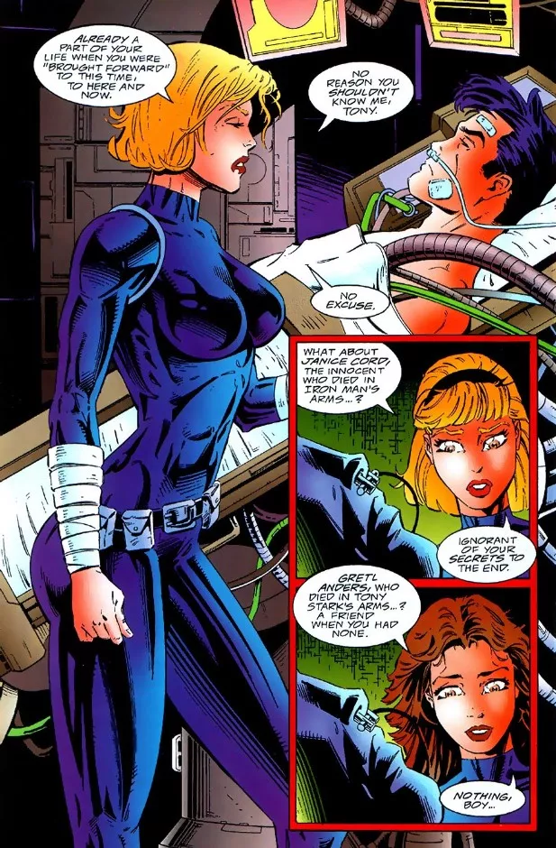 Meredith's Body [Age of Innocence: The Rebirth of Iron Man]