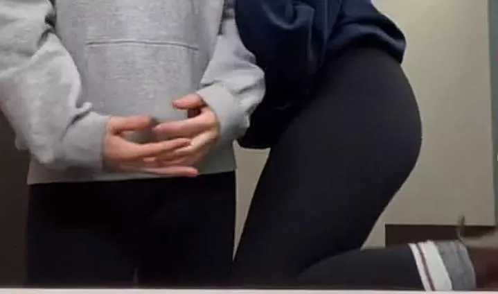 Mirror pic with my friend