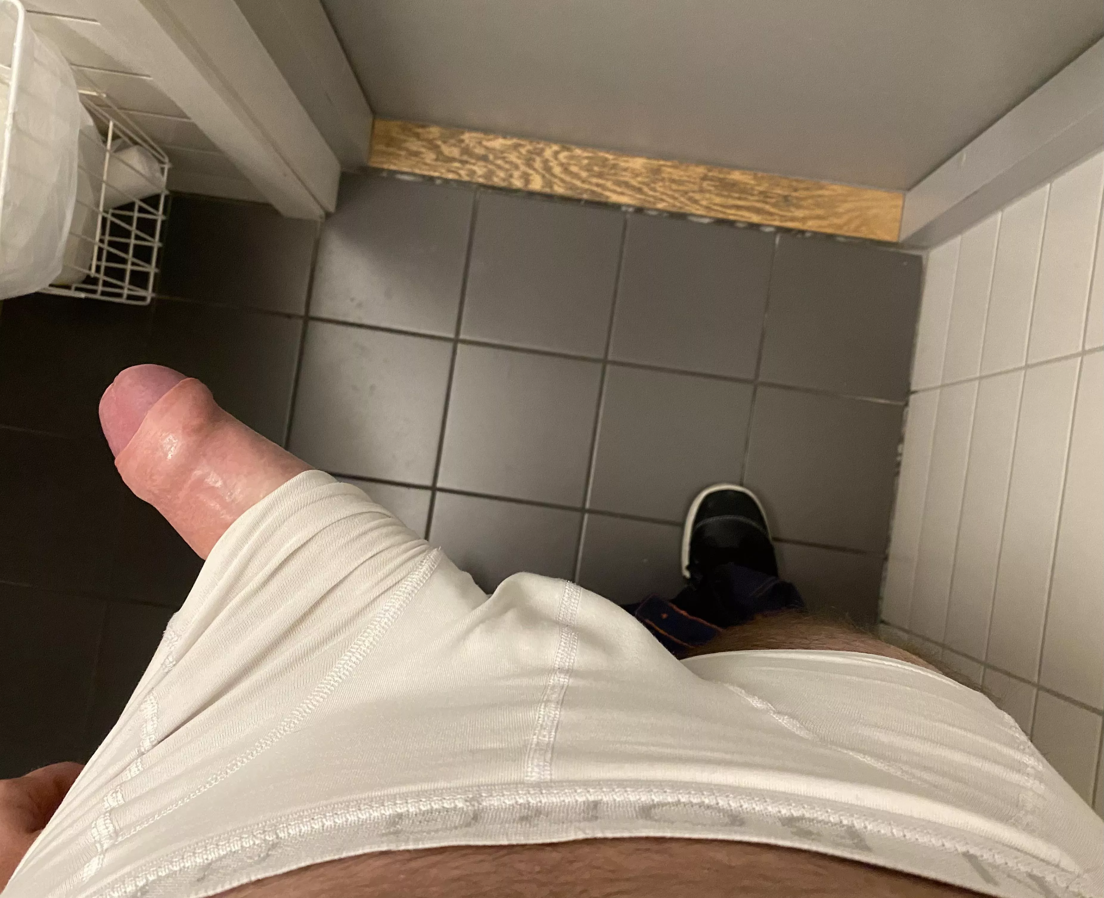 My boxers is not good at keeping my hard-on tucked in