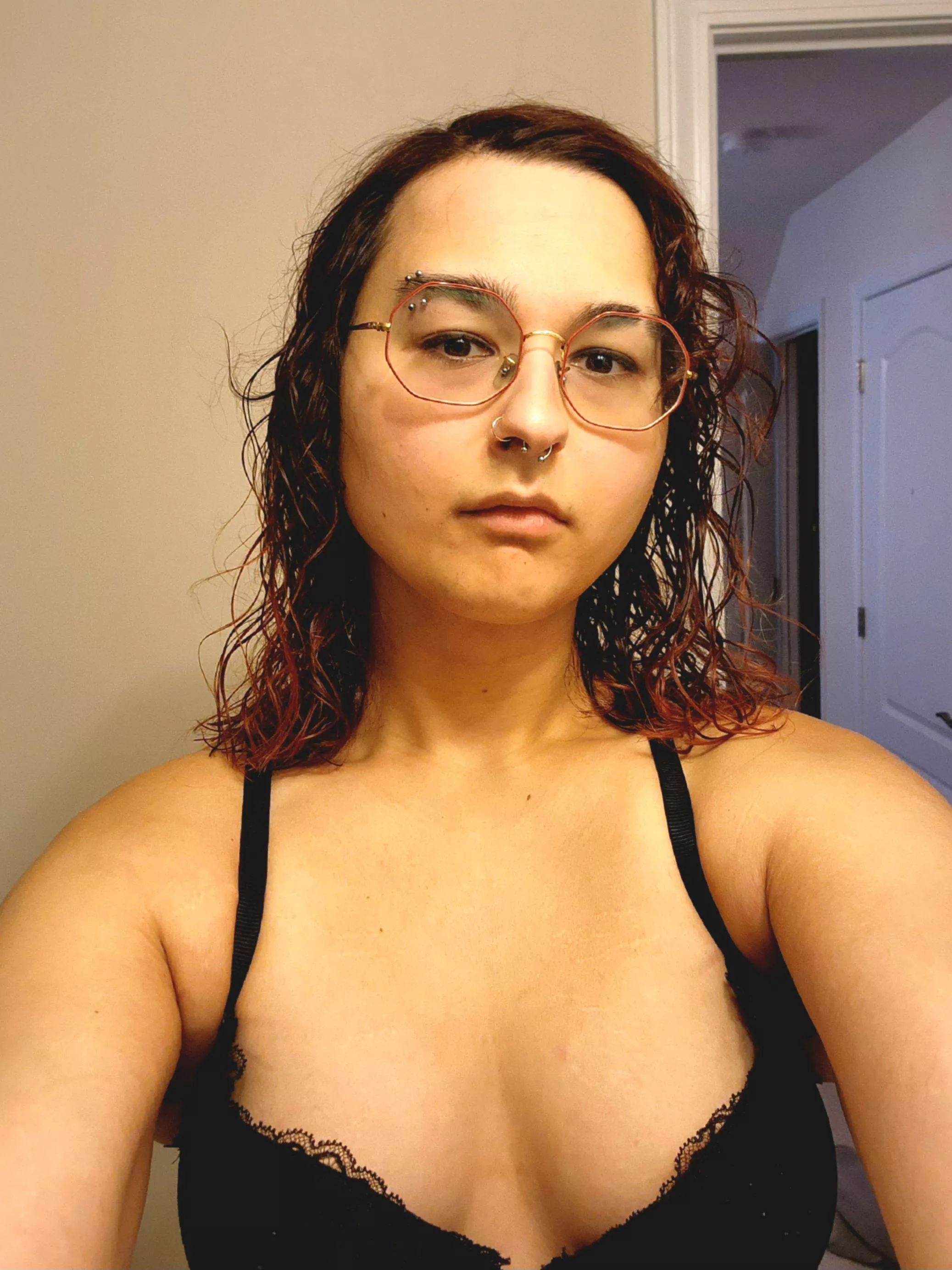 my face before heading over to family