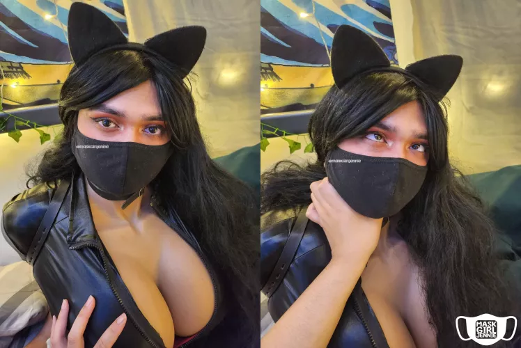 My girlfriend said she would burn all my male clothes if I didn’t put on the outfit. Even worse she put me in an arm binder so I can’t take it off once she goes home!!