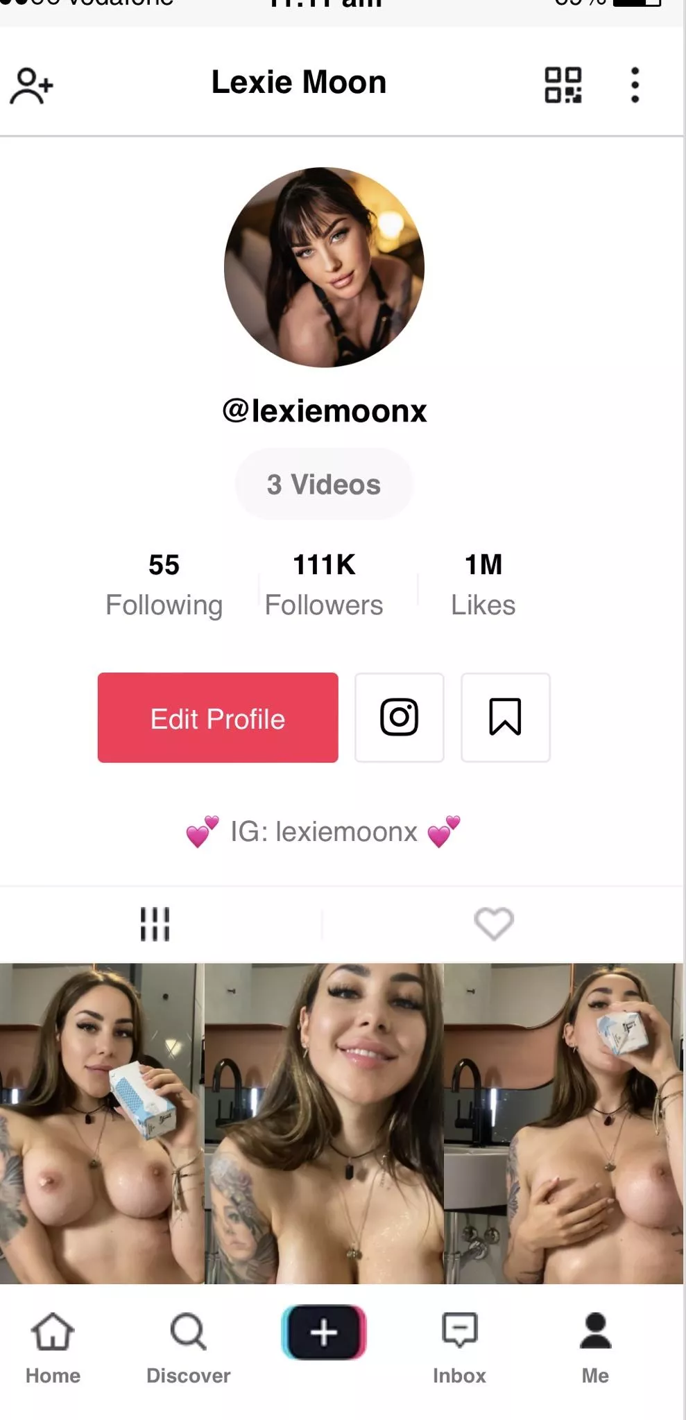 My new TikTok account is working good