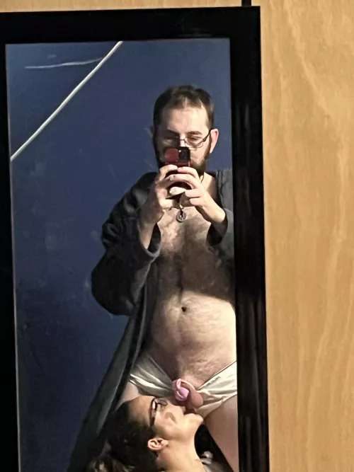 My wife enjoy my new cage