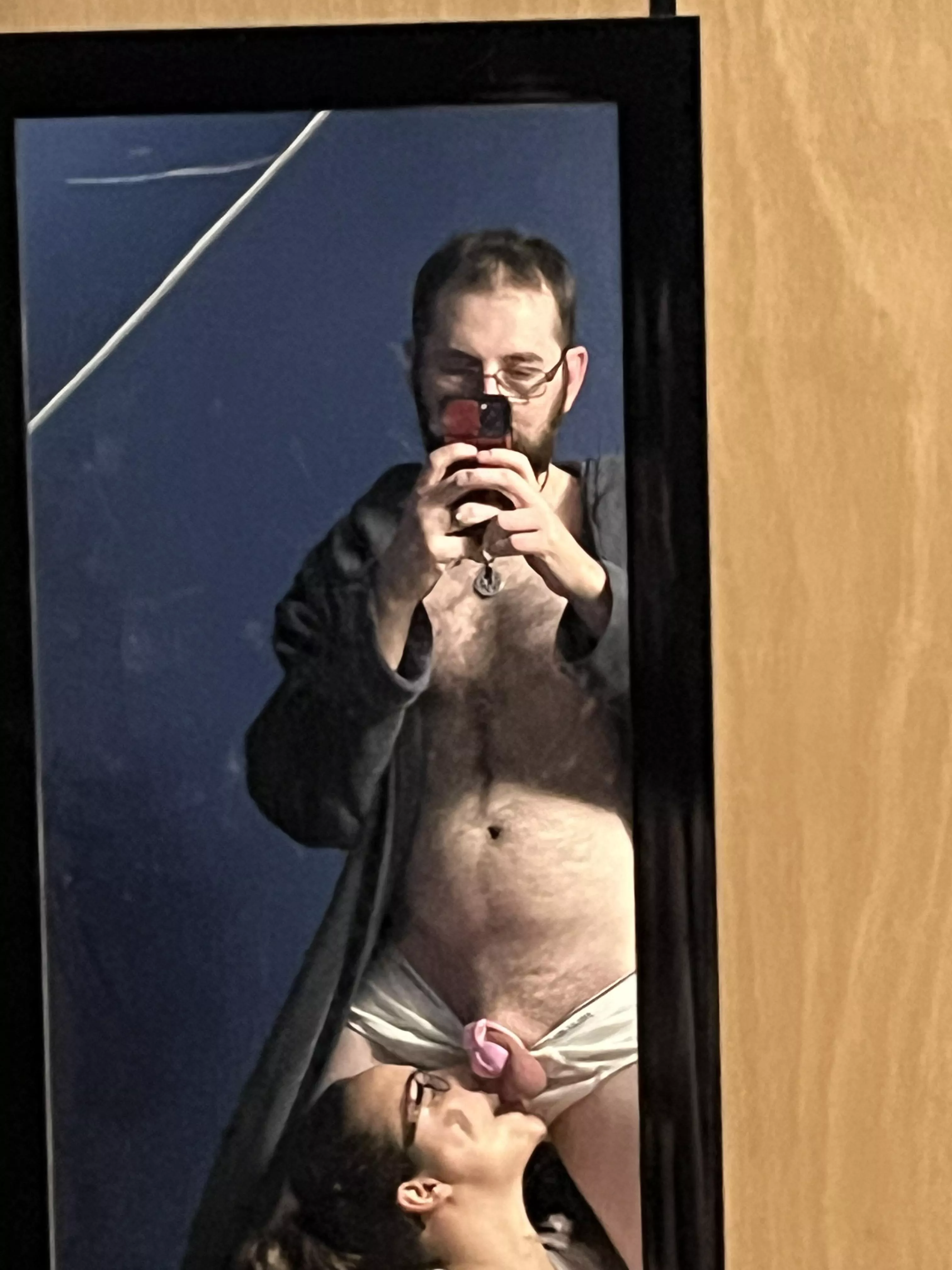 My wife enjoy my new cage