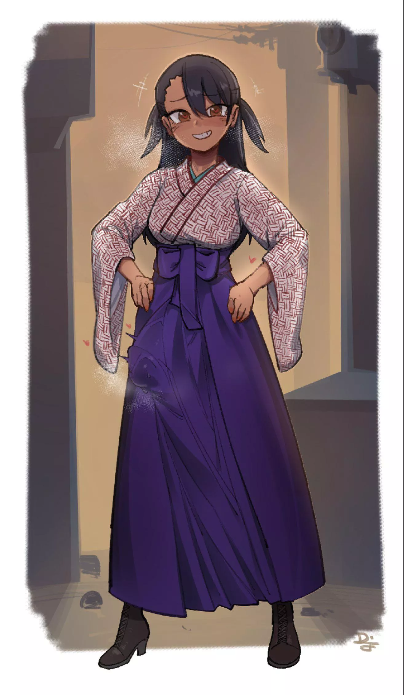 Nagatoro’s big kimono package (Dif) [Nagatoro-san]