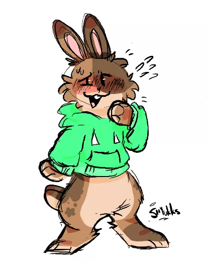 Nervous Bnuuy Boi (Art by Me)