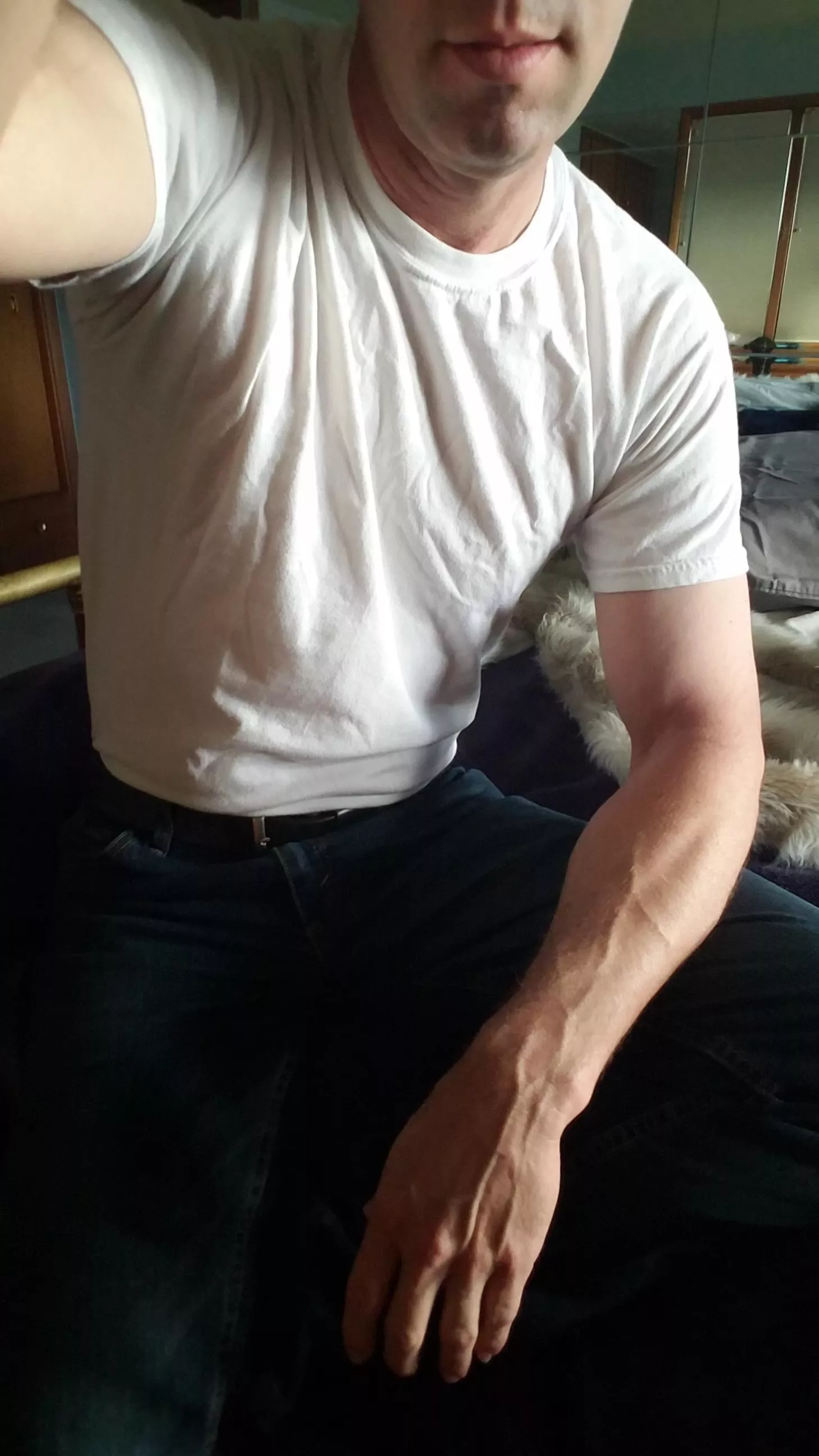 No gym, just farm work.