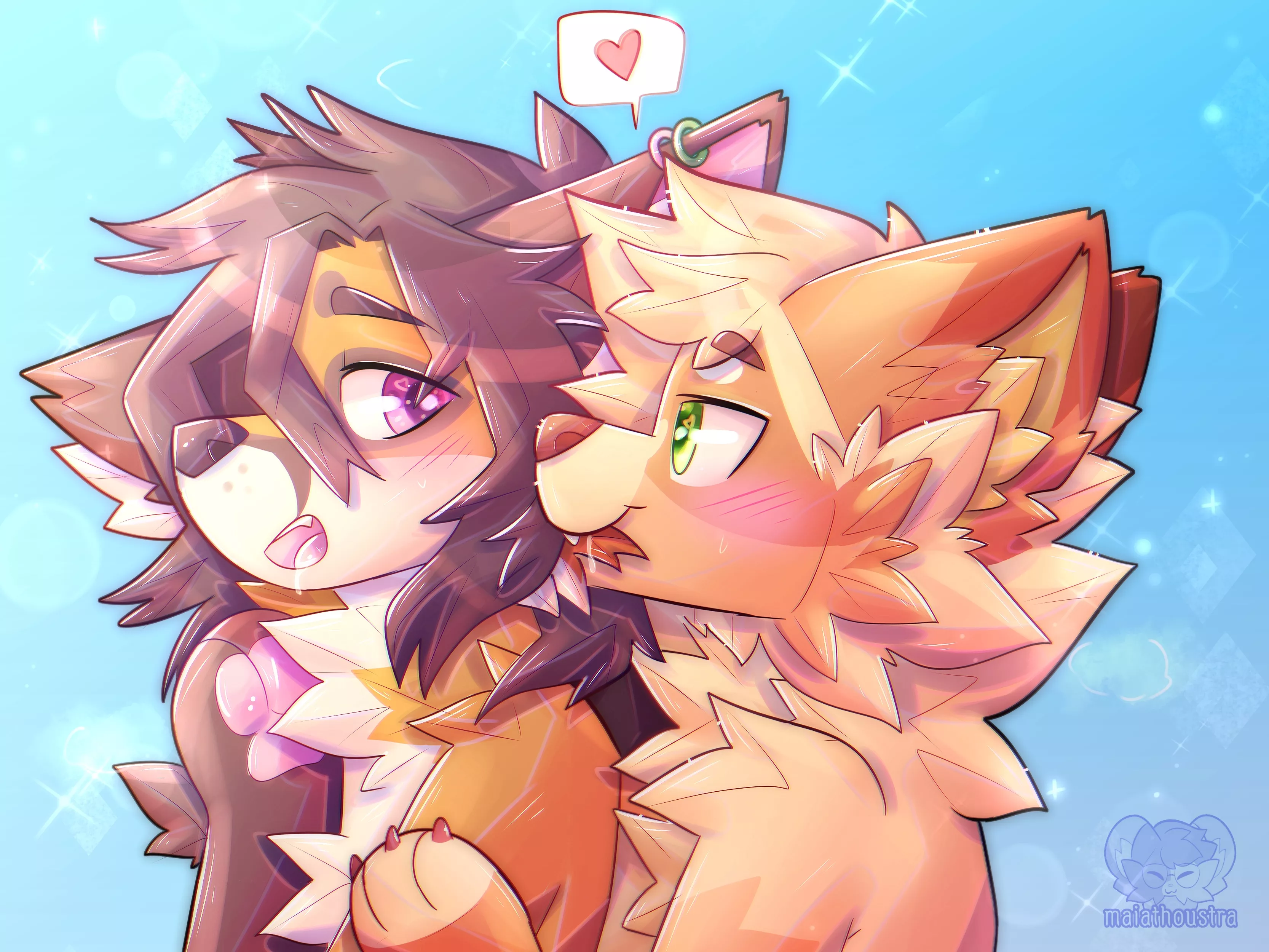 nom ~ ych for Tamadra, art by me @maiathoustra