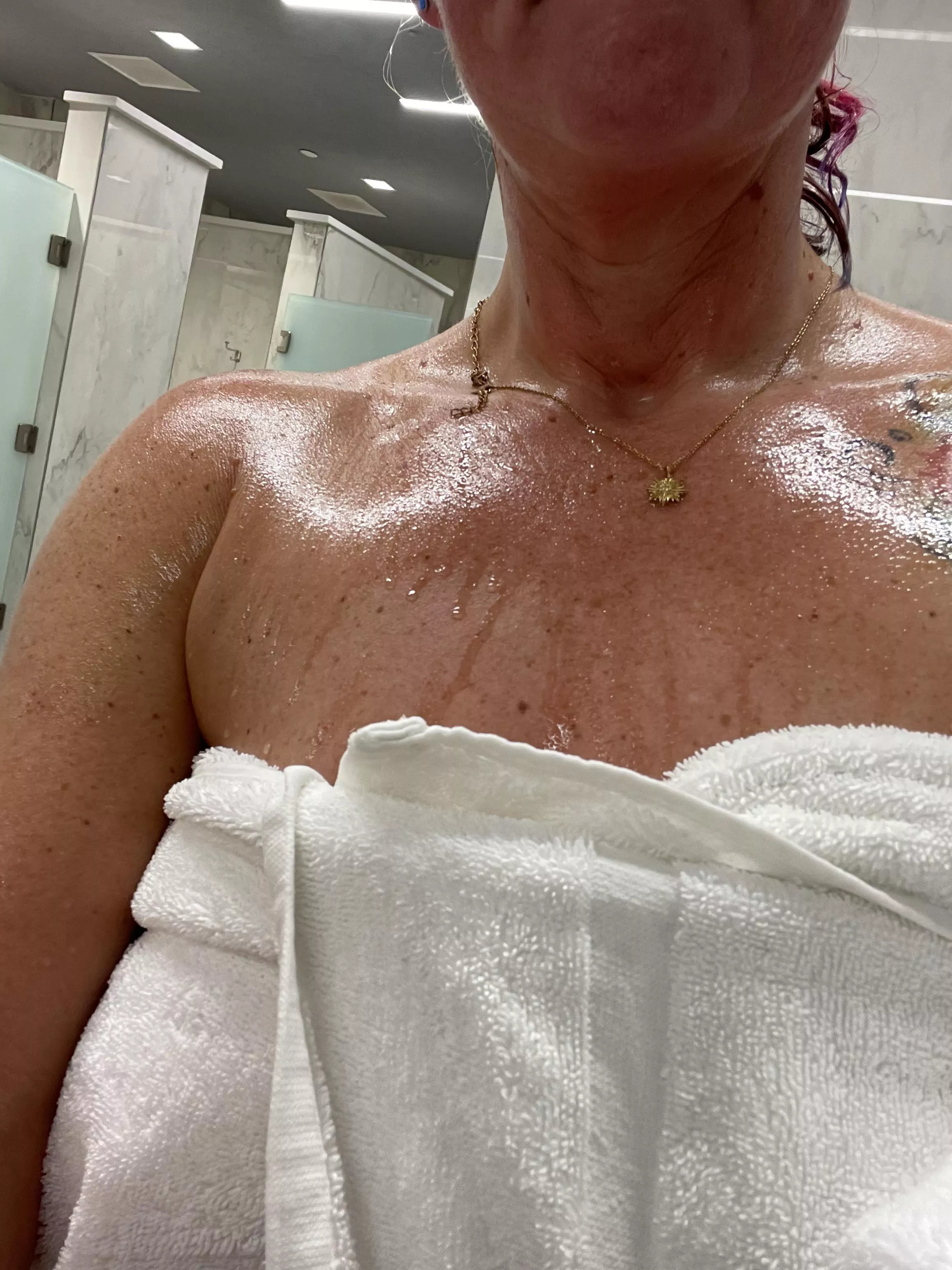 Nothing like a good sweat! (F)