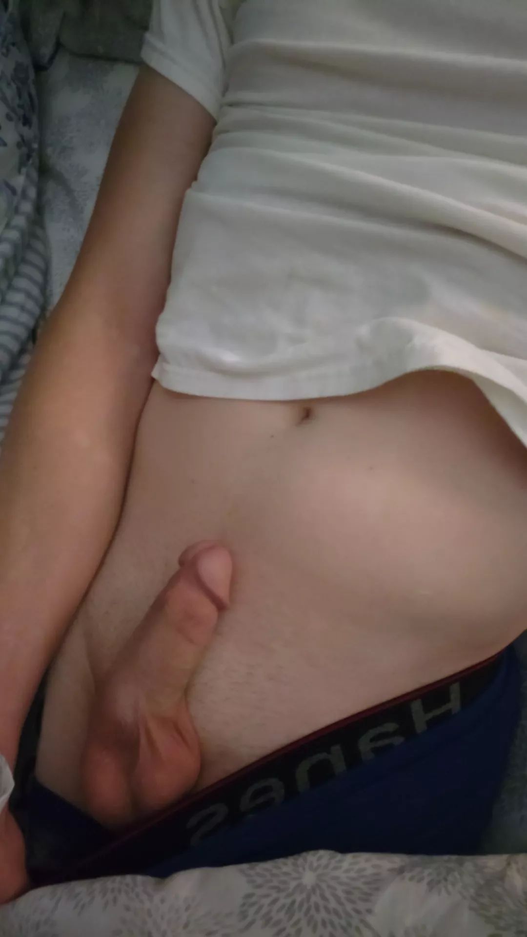 Ok, fine. I'll pull down my undies. Like this? Now what? 🥹