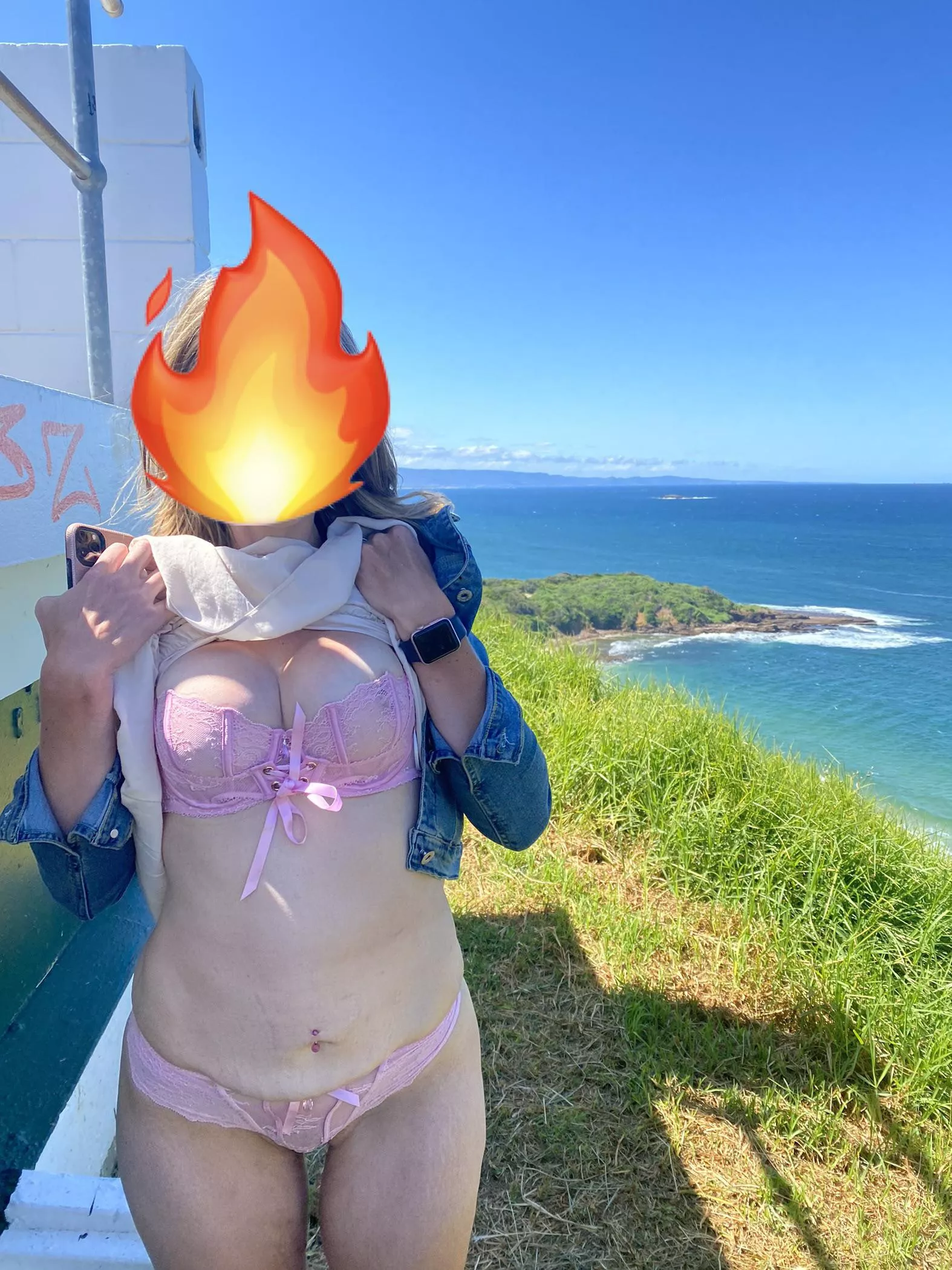 Our first time taking public photos. So much fun.