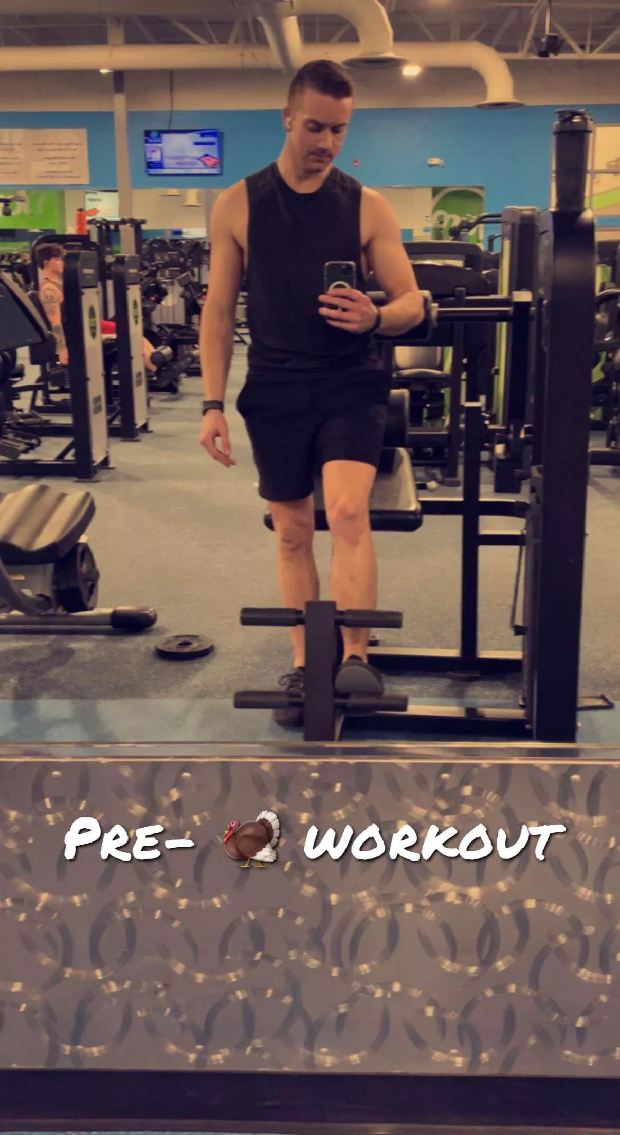 Pre-🦃 Workout.