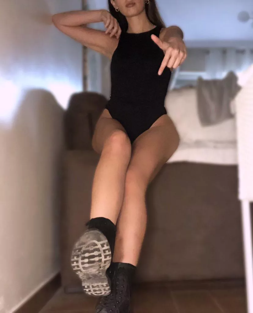 Princess needs them clean! On your knees & start licking worm.