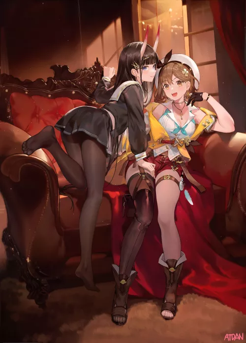 Reisalin & Noshiro [Atelier Ryza & Azur Lane]