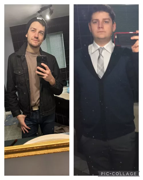 Same mirror, same home, same person. 7 years apart with different mindset, different goals and different life choices. Never stop believing in yourself, if I didn’t, neither should you 😉.