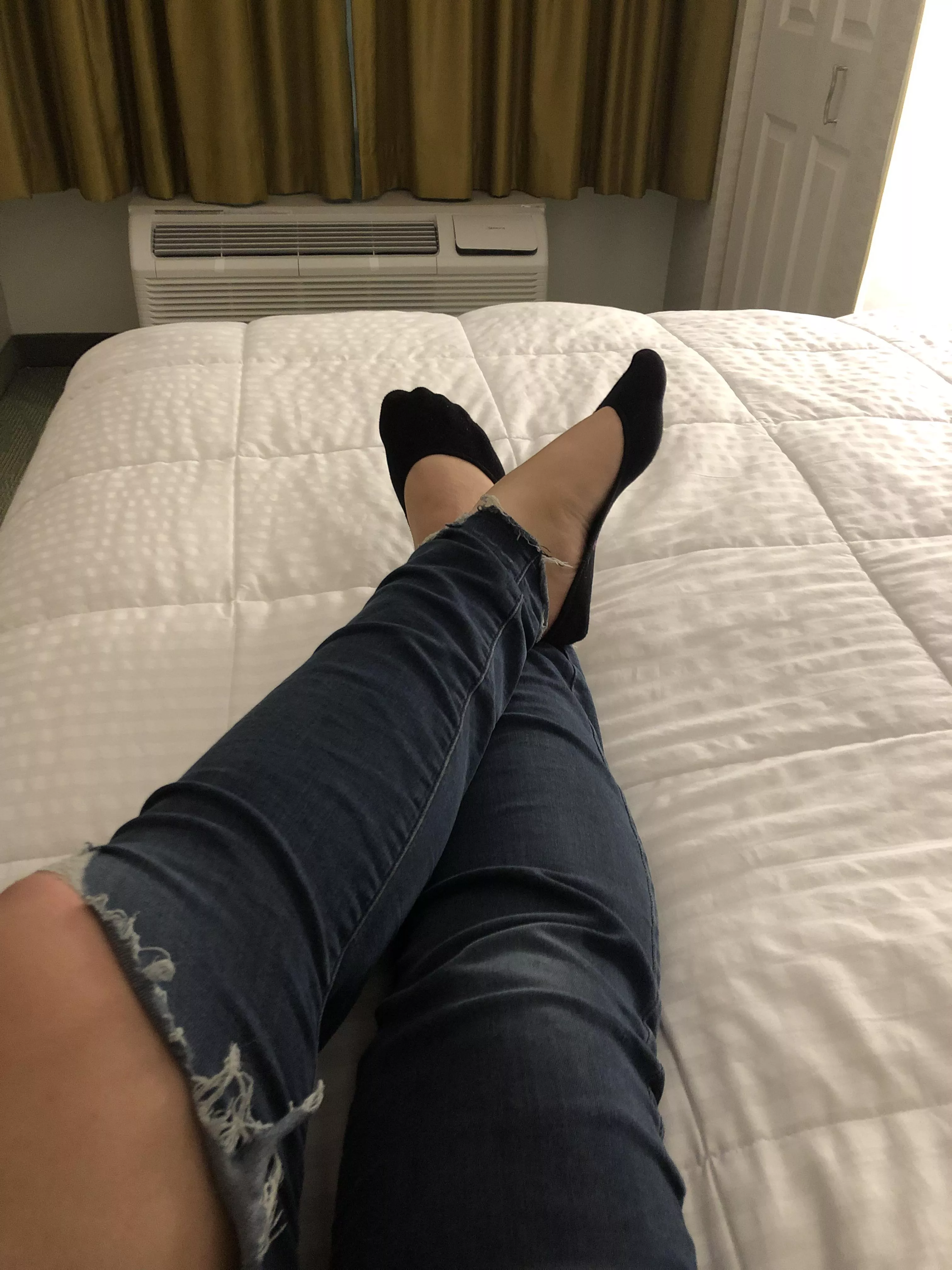 [Selling] My sexy no-show socks are available 😋🖤 $10 per pair! Kik: cordiluv