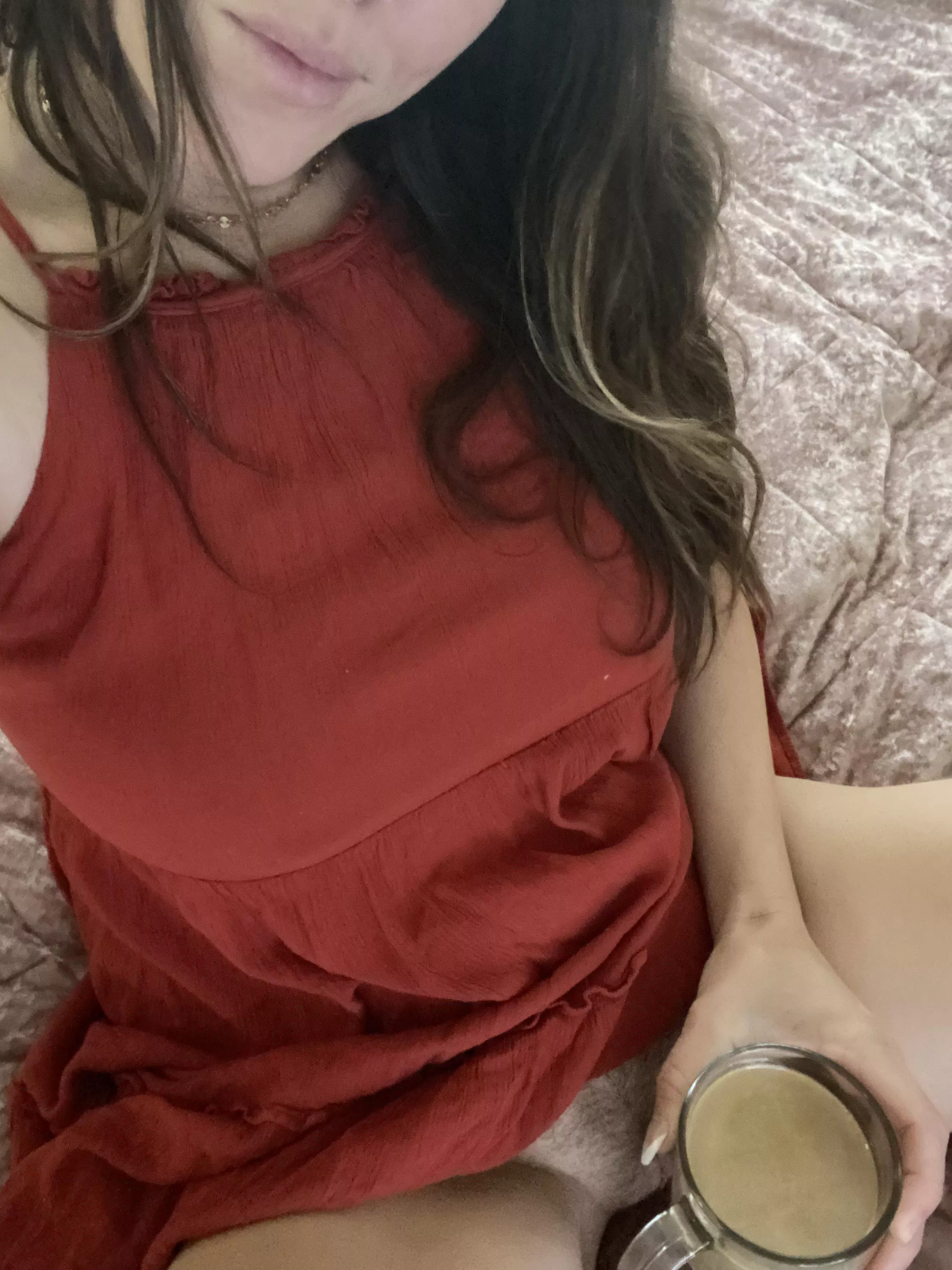 Thankful for Coffee and Cock to fill me up.