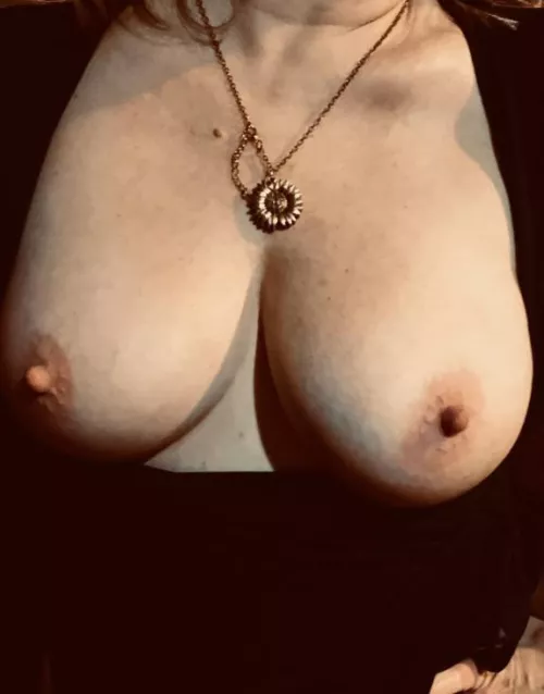 Thankful they’re still perky!