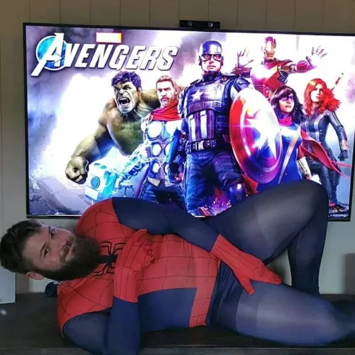 Throwback Thursday to when I was excited for Avengers the game🙈