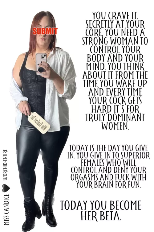 Today you will give in to your craving.