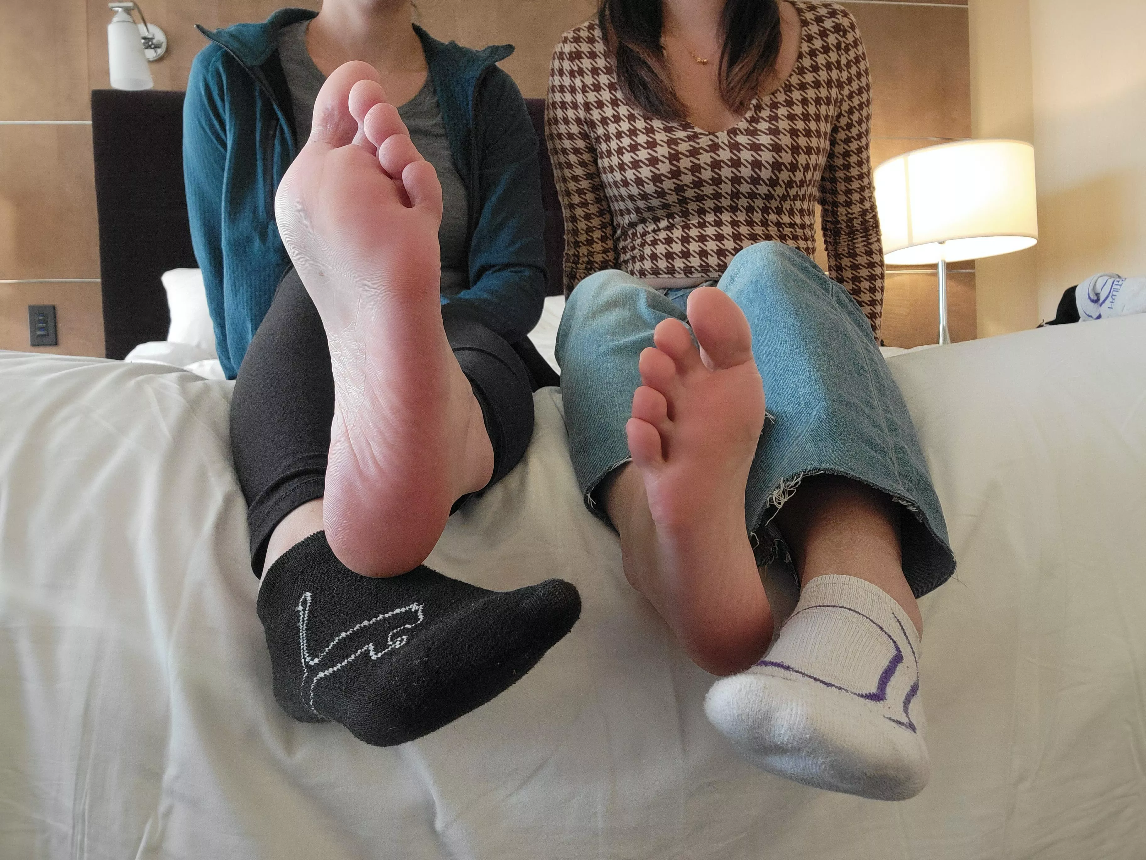 Two sets of feet always have more fun