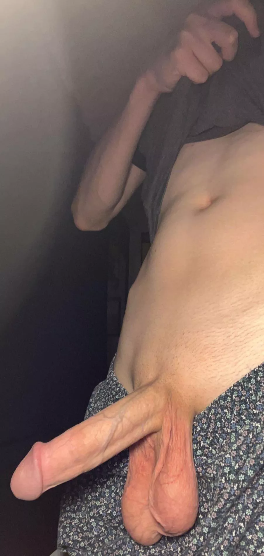 What do you like better, my thick dick or my bull nuts? 😄