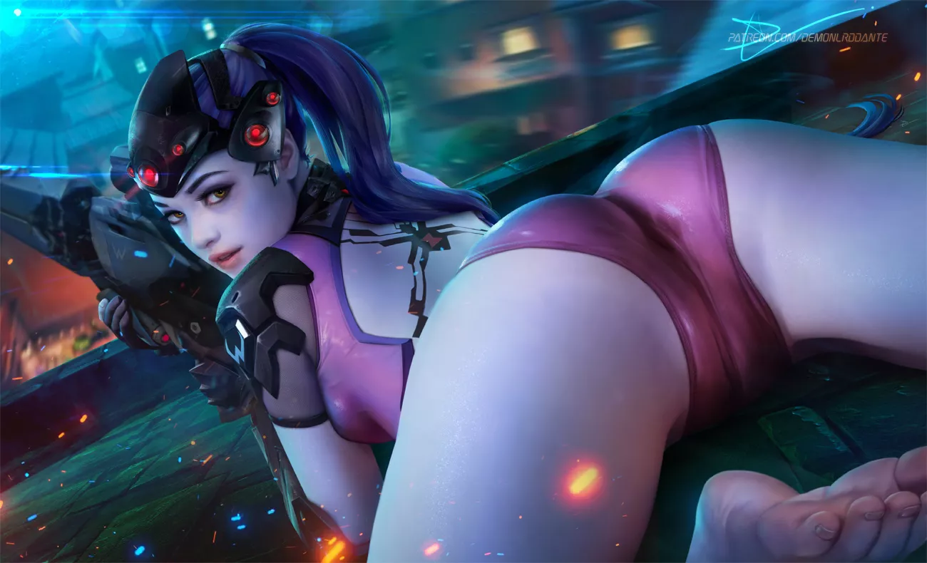 Widowmaker Lines Up A Shot (Demonlorddante) [Overwatch]