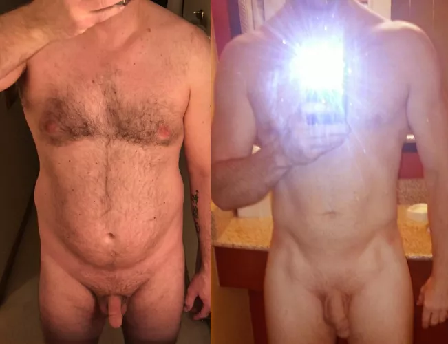 Wife still wants to fuck him. I’m on the left.