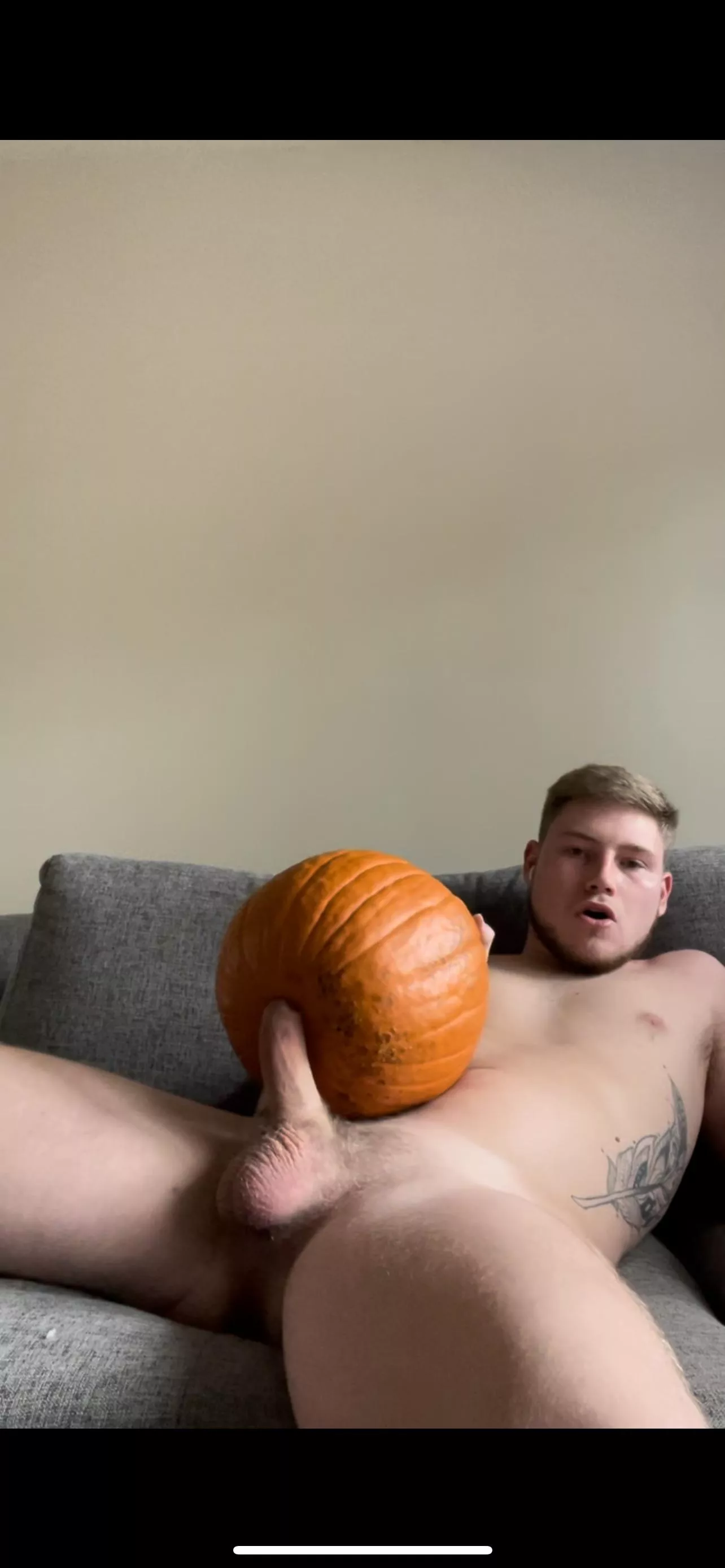 Wishing the pumpkin was your ass😉
