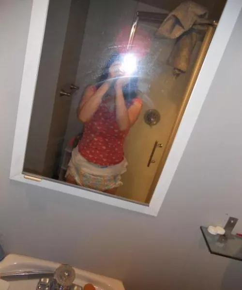 11 years ago. No idea how many diapers this was!!!