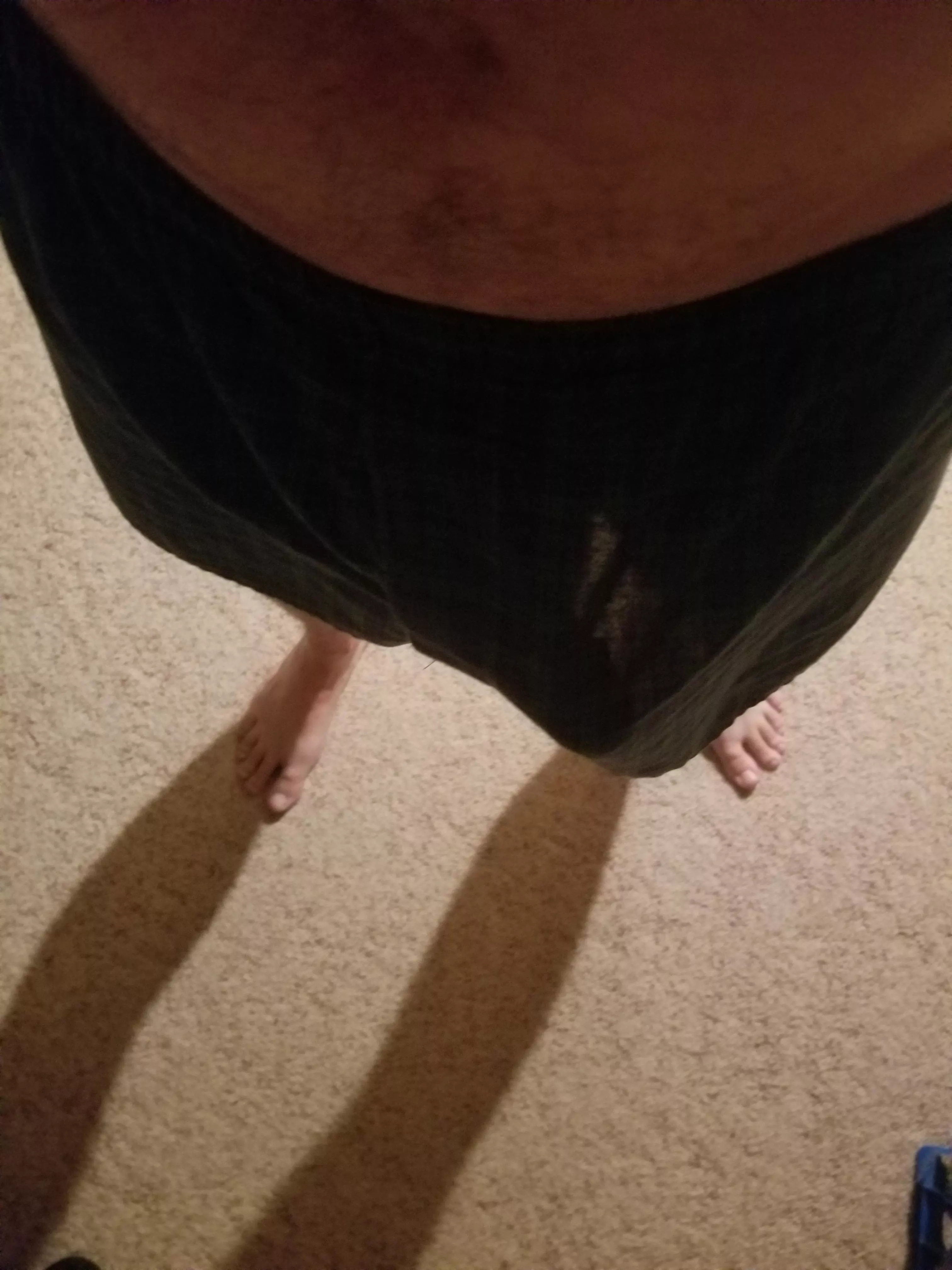 A little bit see through..