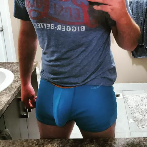 About to burst through