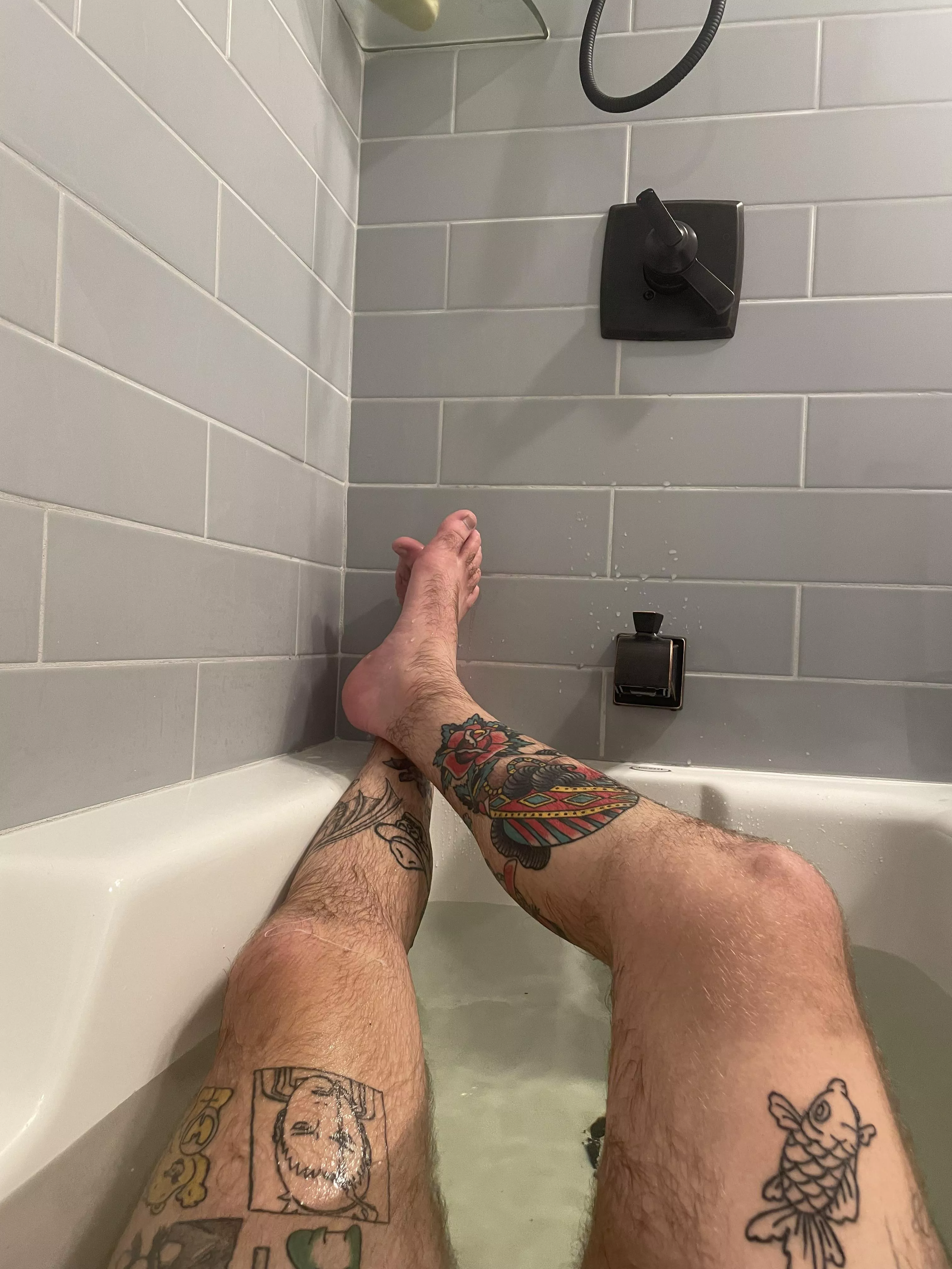 Bath to end the day