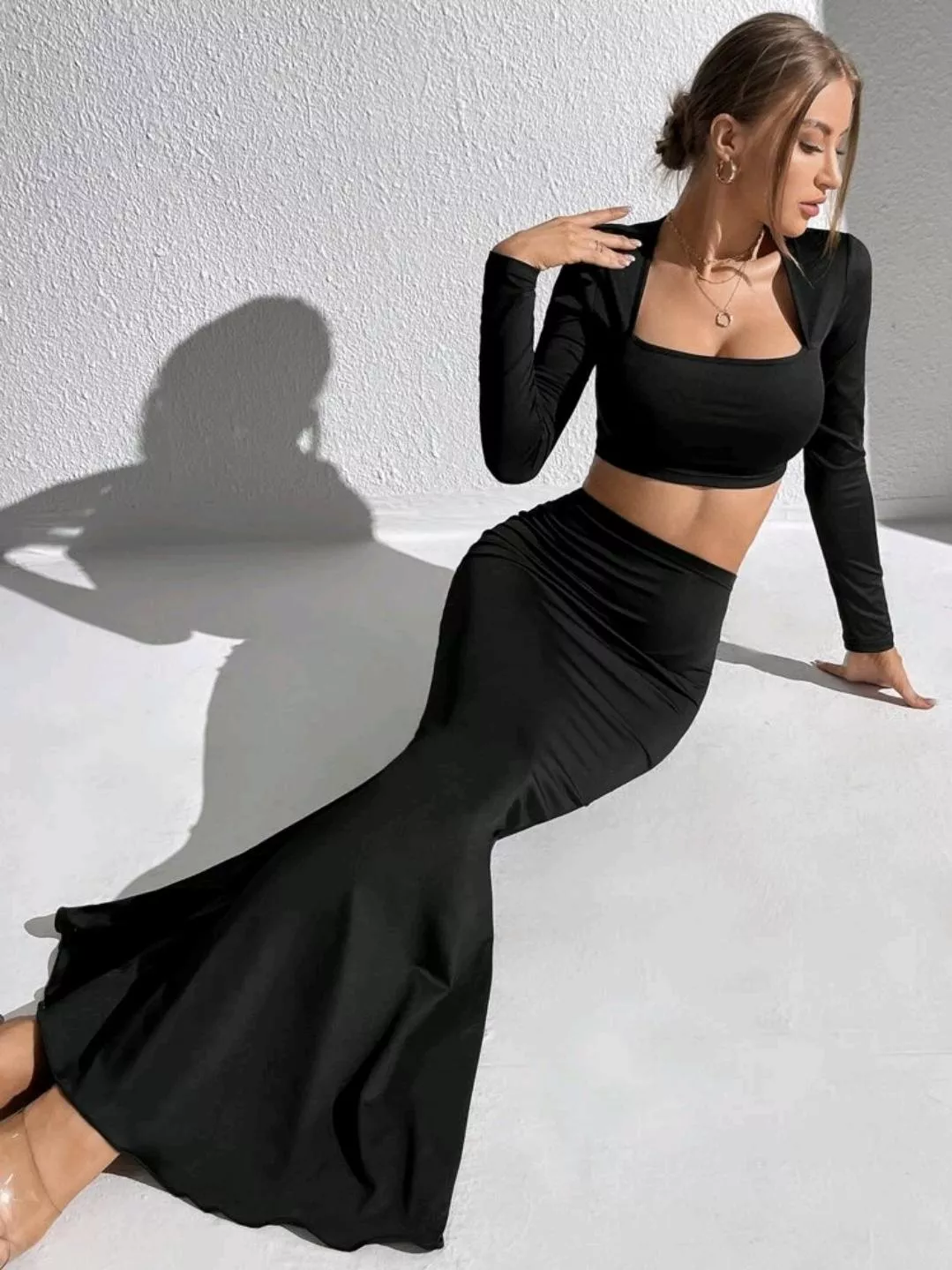 Black mermaid skirt 🧜🏻‍♀️ 🖤