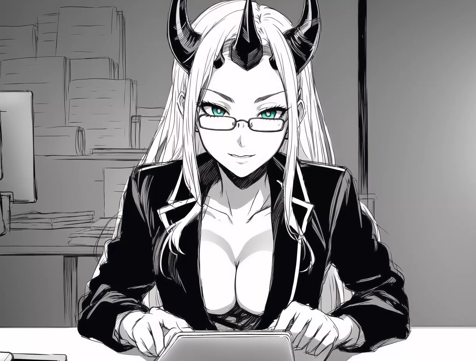 Business with monstergirls (ai)