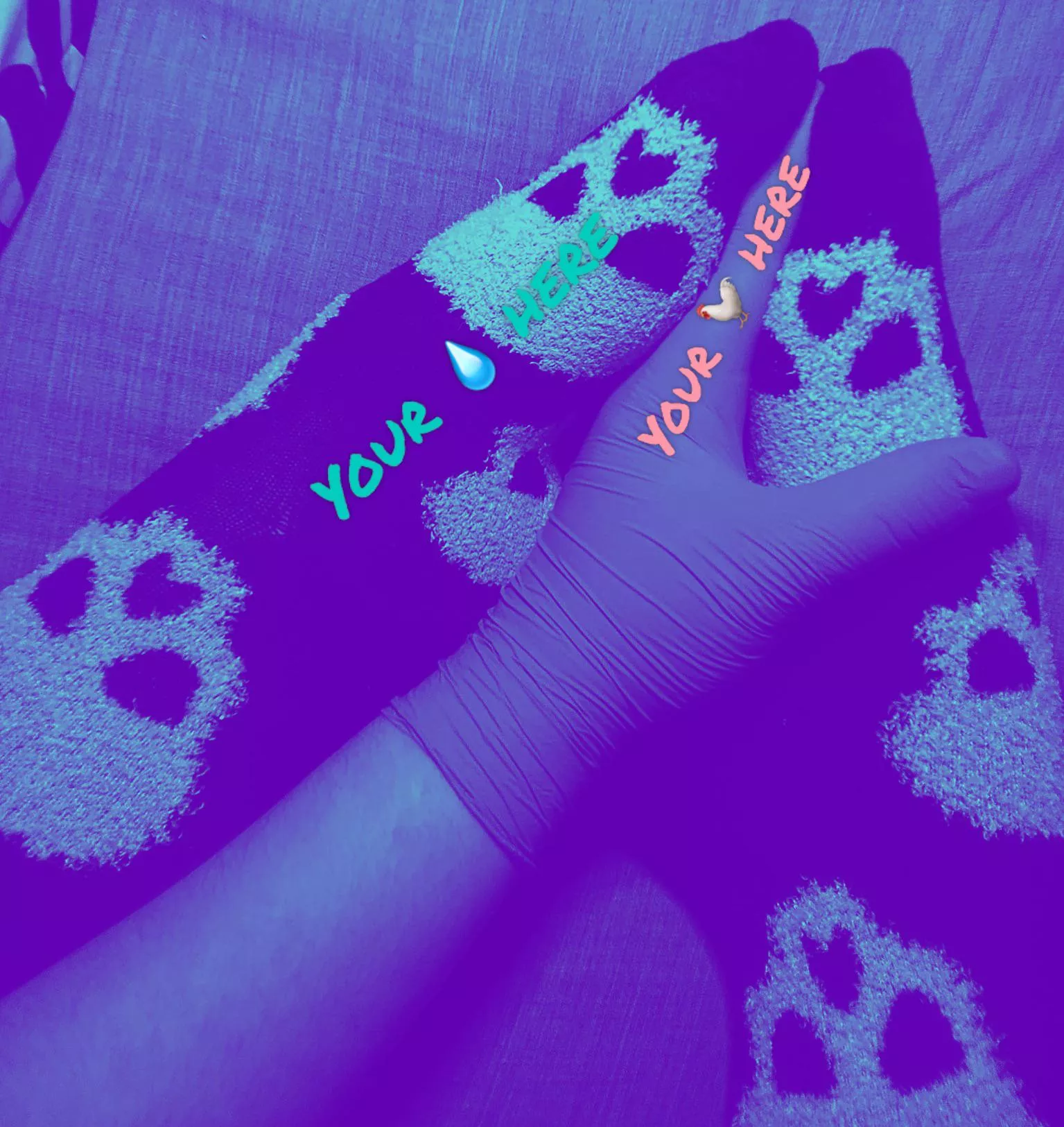 Can you cover my socks