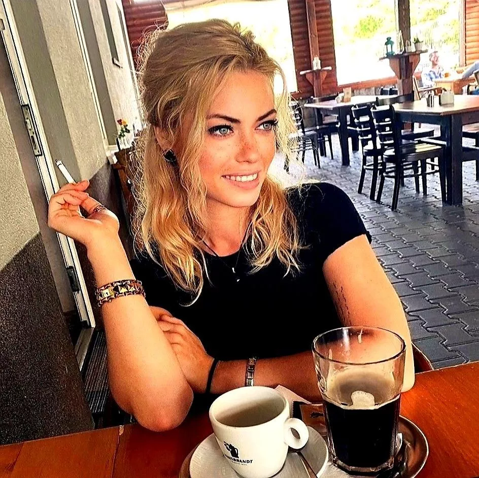 Coffee and a cigarette