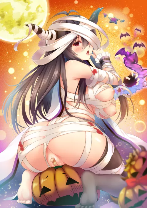 Danua in her Halloween costume [Granblue Fantasy]