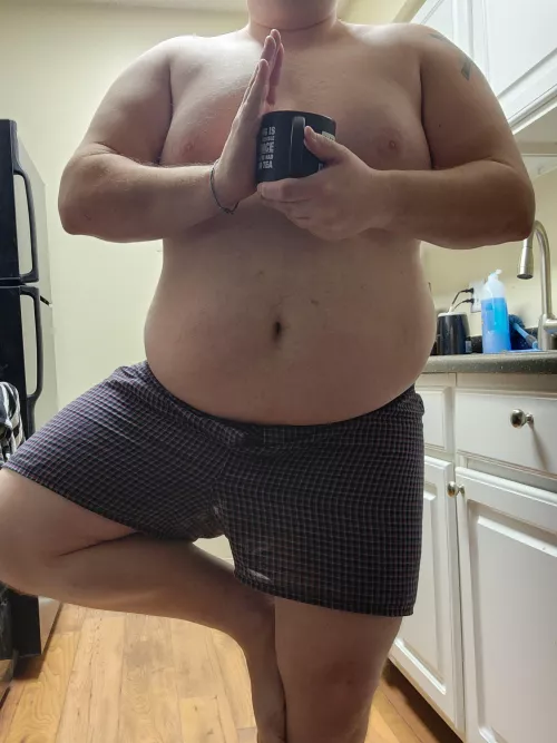 I am one with the coffee, the coffee is with me