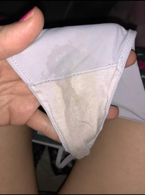 I was a little wet yesterday