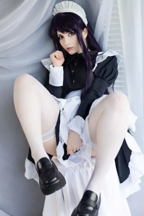 Komi maid [Komi Can't Communicate] by n_mirikashi